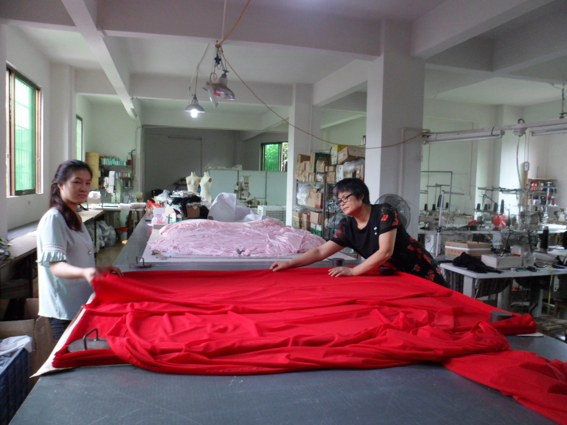 Swimwear Production Cutting Room